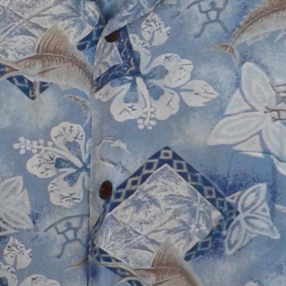 Mens 2XL fishing/hawaiian short sleeve shirt TAG & BRAG brand - Picture 7 of 9